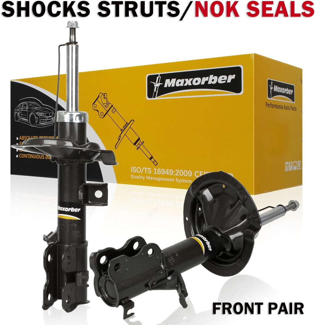 Front Pair Shocks Struts Absorber Kit E575