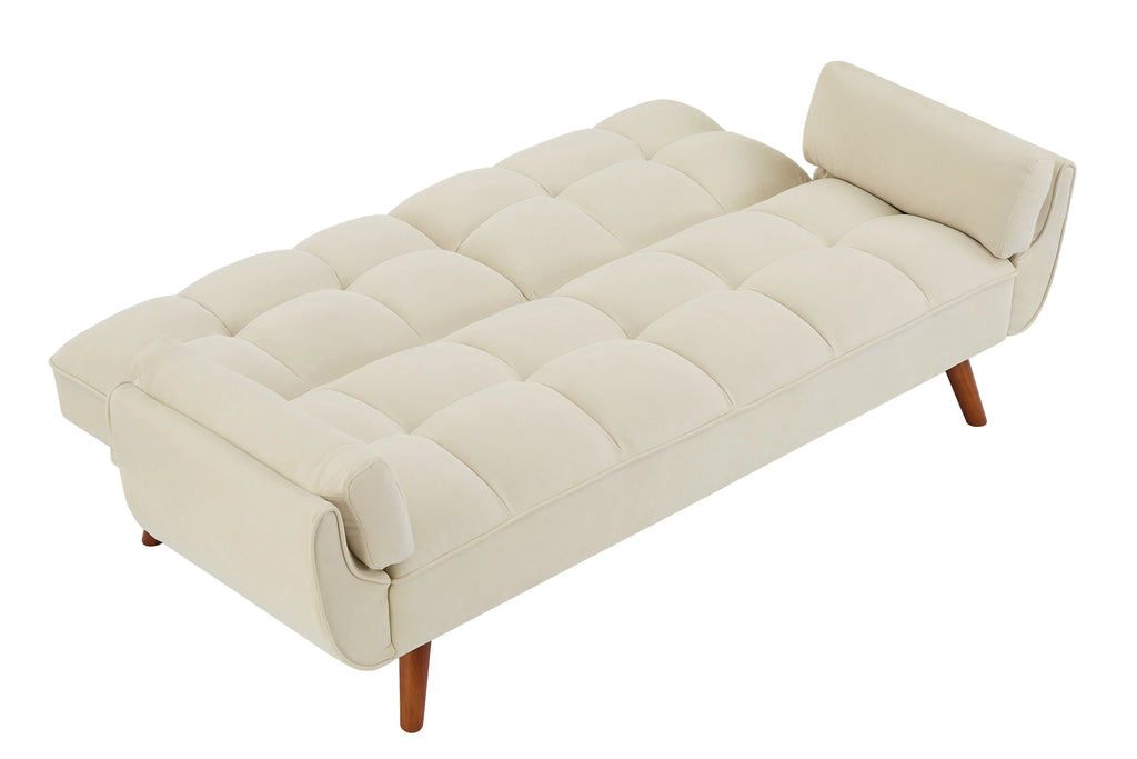Linen Sofa Adjustable Backrest H903