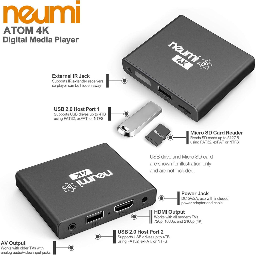 4K Ultra-HD Digital Media Player Pack of 2 E9330