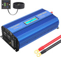 2000Watt Car Power Inverter DC 12V to 120V AC with Remote Control and LCD Display E50458