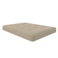 Dark Gray Polyester Linen Full Futon Mattress X177