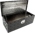 Black Aluminum Pick Up Truck Bed Tool Box with Lock Keys C31607