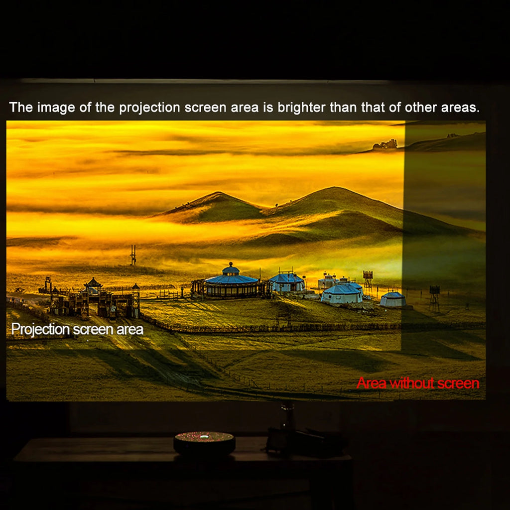 120-inch Portable Projector Screen HD 16:9 W41174