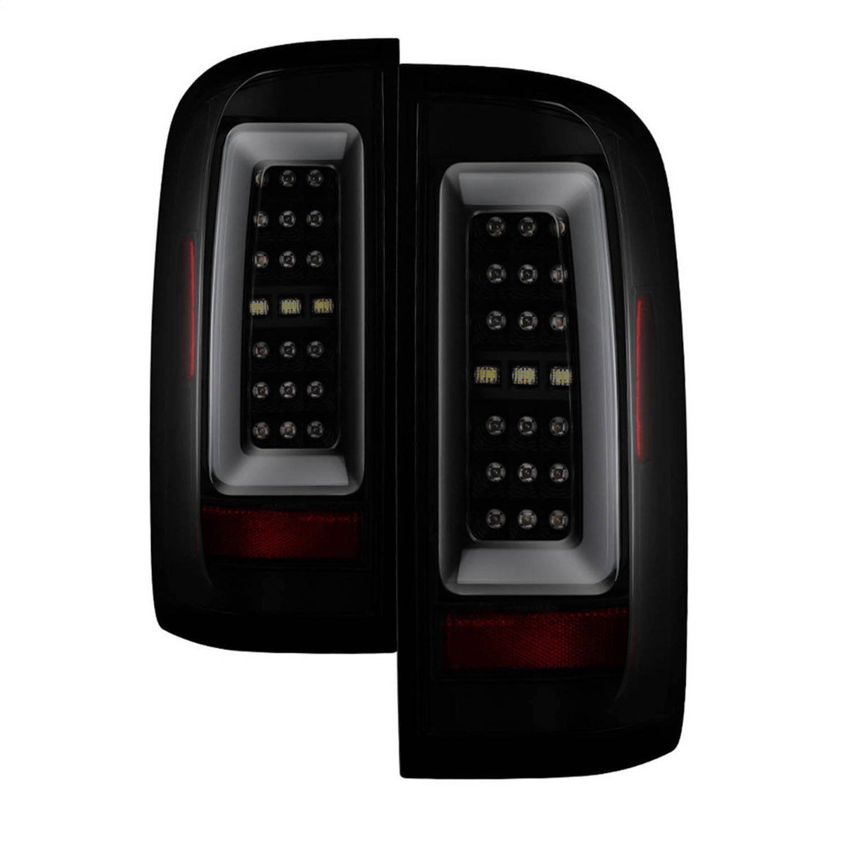 Black Smoke LED Tail Lights X240258