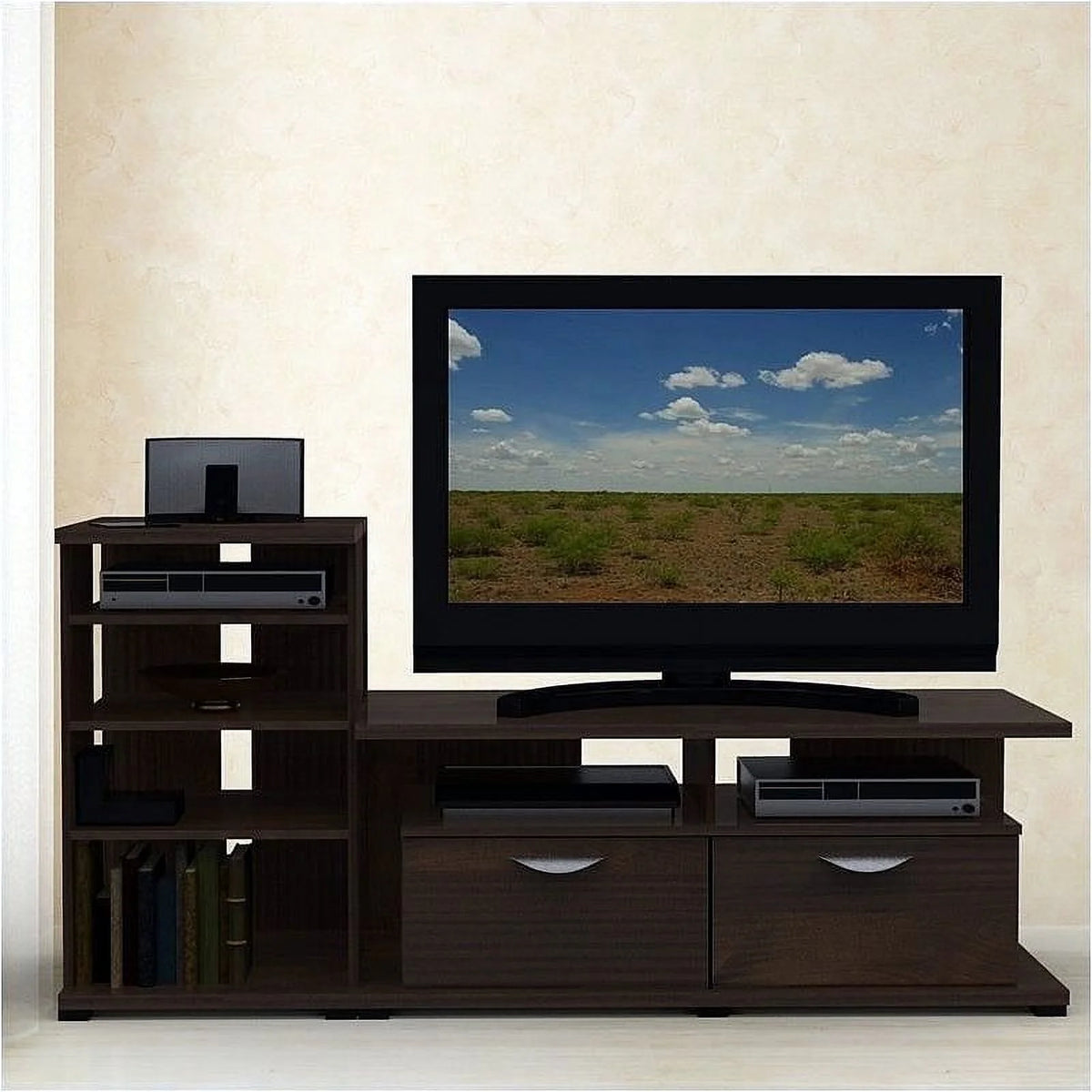 32" Tall 4 Shelf Audio Video Media Tower Stand U13887