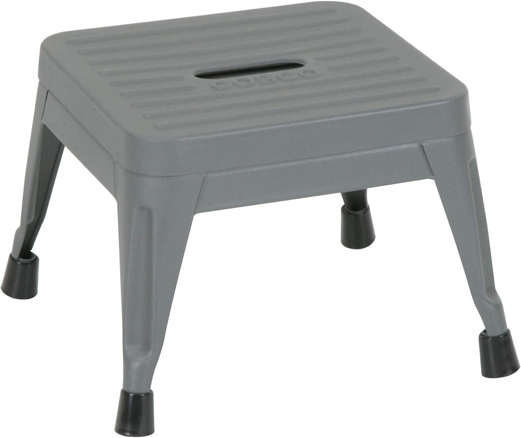 2 Pack Gray Steel Step Stool U6337
