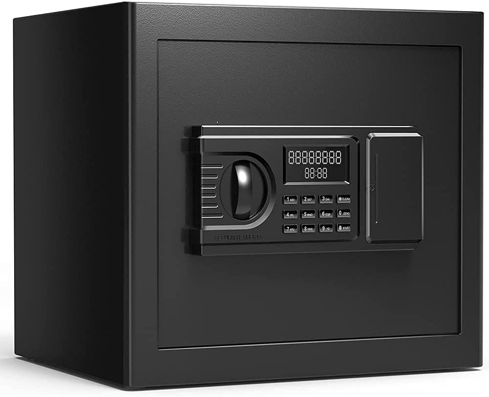Small Steel Safe Box with LCD Digital Screen X39897