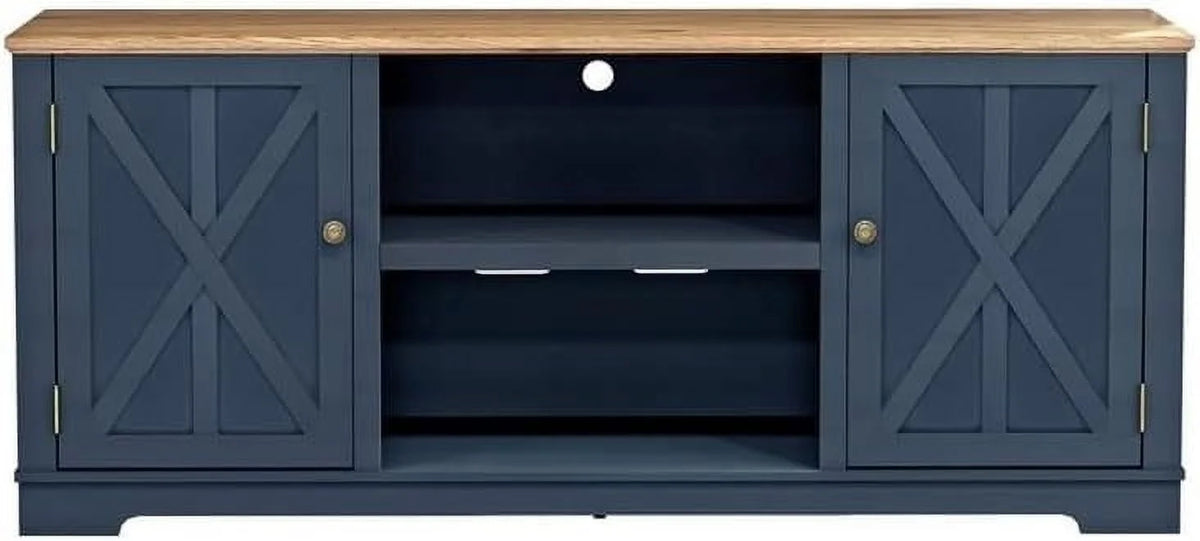 Navy TV Stand Console H25941