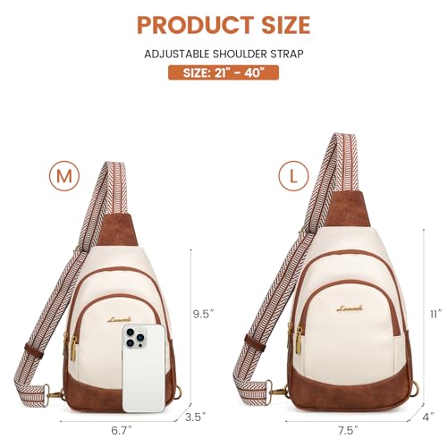 Leather Crossbody Sling Bag with Detachable Strap H618