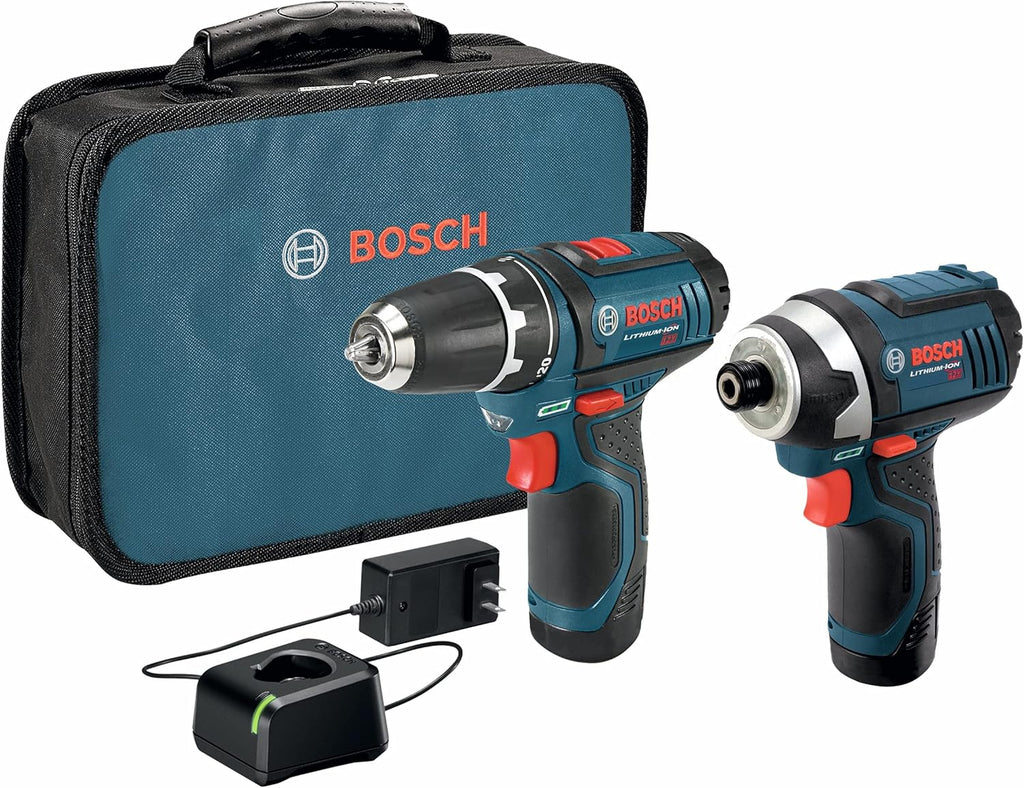 12-Volt Cordless Drill and Impact Driver Combo Kit with 2 Batteries N537