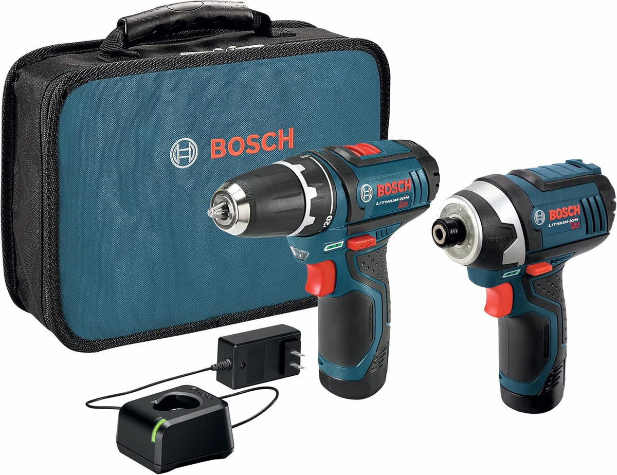 12-Volt Cordless Drill and Impact Driver Combo Kit with 2 Batteries N537