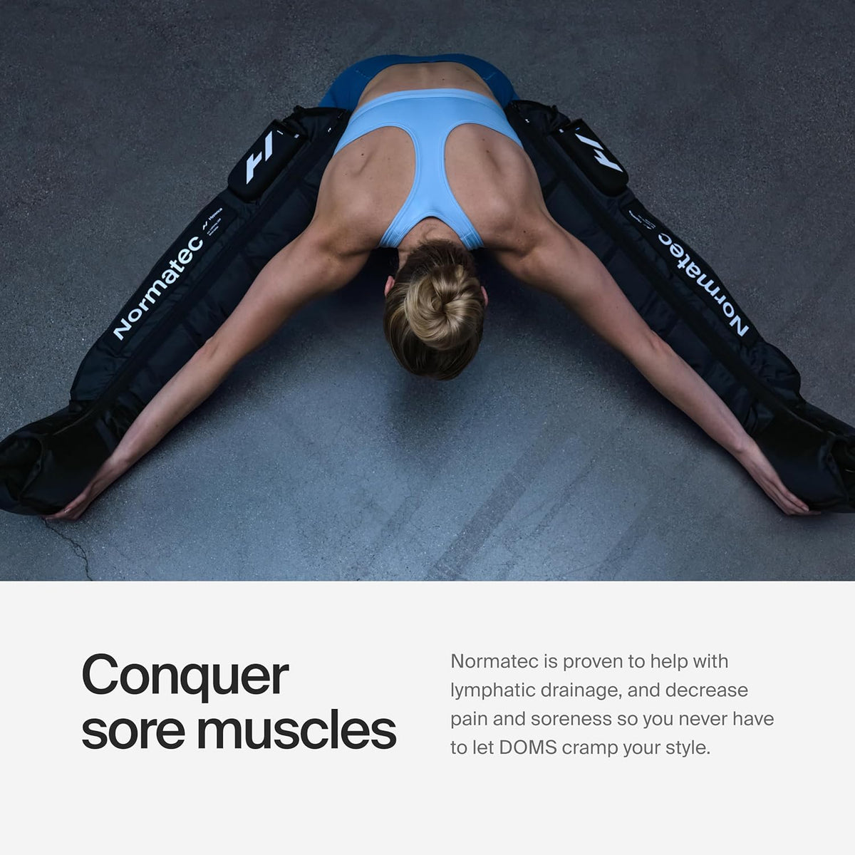 Cordless Recovery System with Dynamic Compression Massage Technology P11967