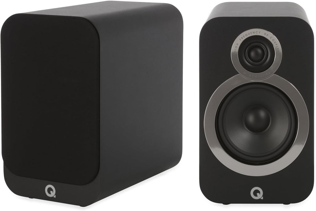 Carbon Black Bookshelf Speaker Pair X407233