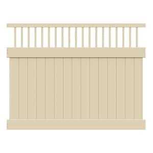 Vinyl Lattice Top Fence Panel N518237