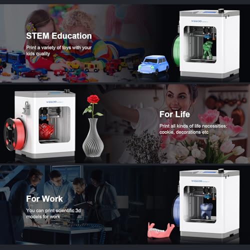 3D Printer with WiFi Printing, Auto Leveling, Fully Assembled FDM 3D Printer R582