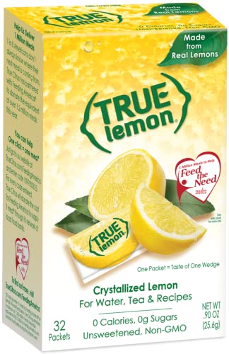 100 Count Sugar Free Lemon Flavoring Powder Packets V819505