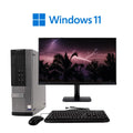 Pre-Owned HP 8200 Desktop Computer Tower PC Intel Quad-Core i5 3.2GHz Processor 4GB RAM 2TB Hard Drive Windows 10 Pro 64bit with 17" LCD Monitor Keyboard and Mouse P160