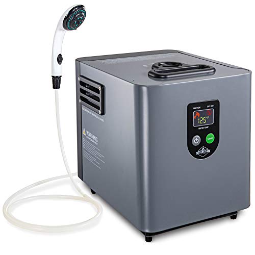 Portable Propane Water Heater & Shower Pump with Carry Case W729170