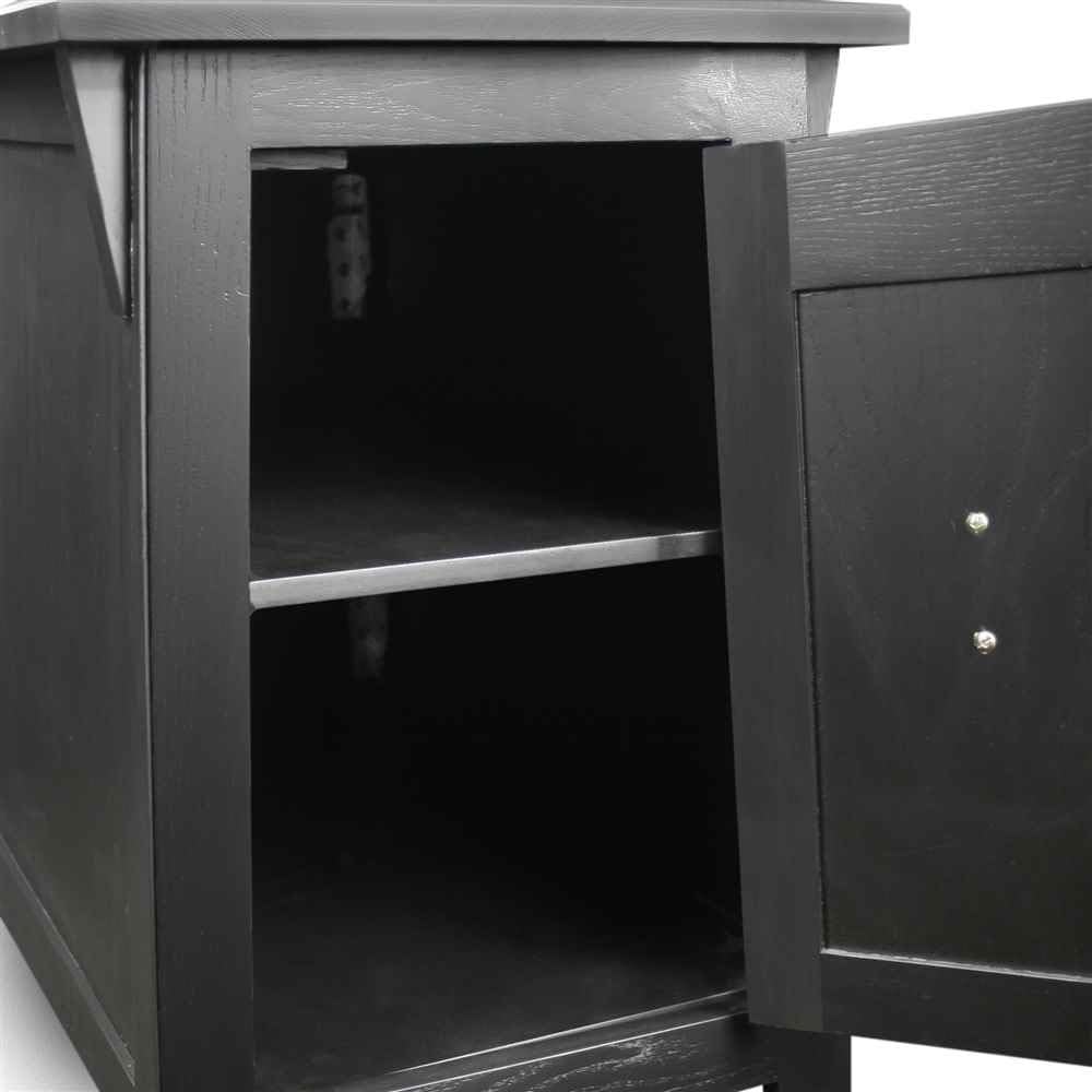 Mission Cabinet End Table U7310