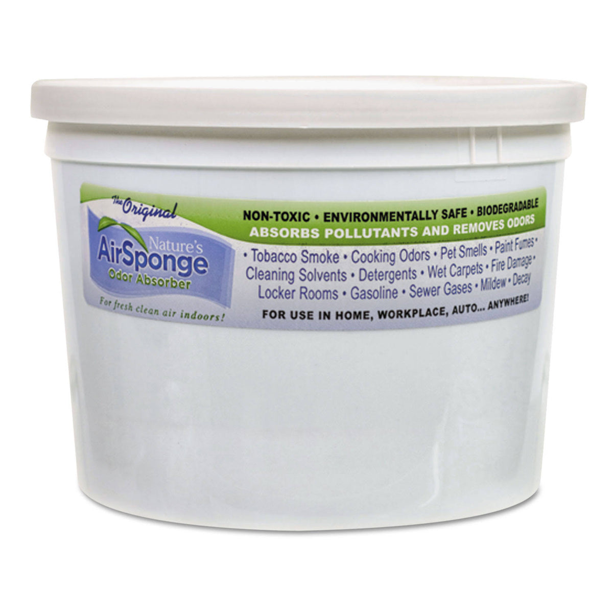 Sponge Odor Absorber, Neutral, 64 oz, 4/Carton U6289