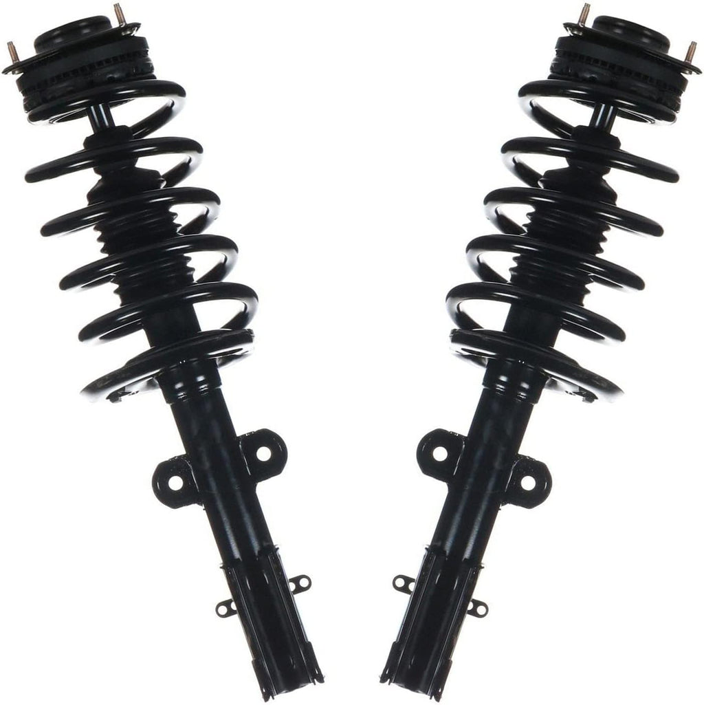 Front Struts with Coil Spring and Sway Bar End Links Kit U360811