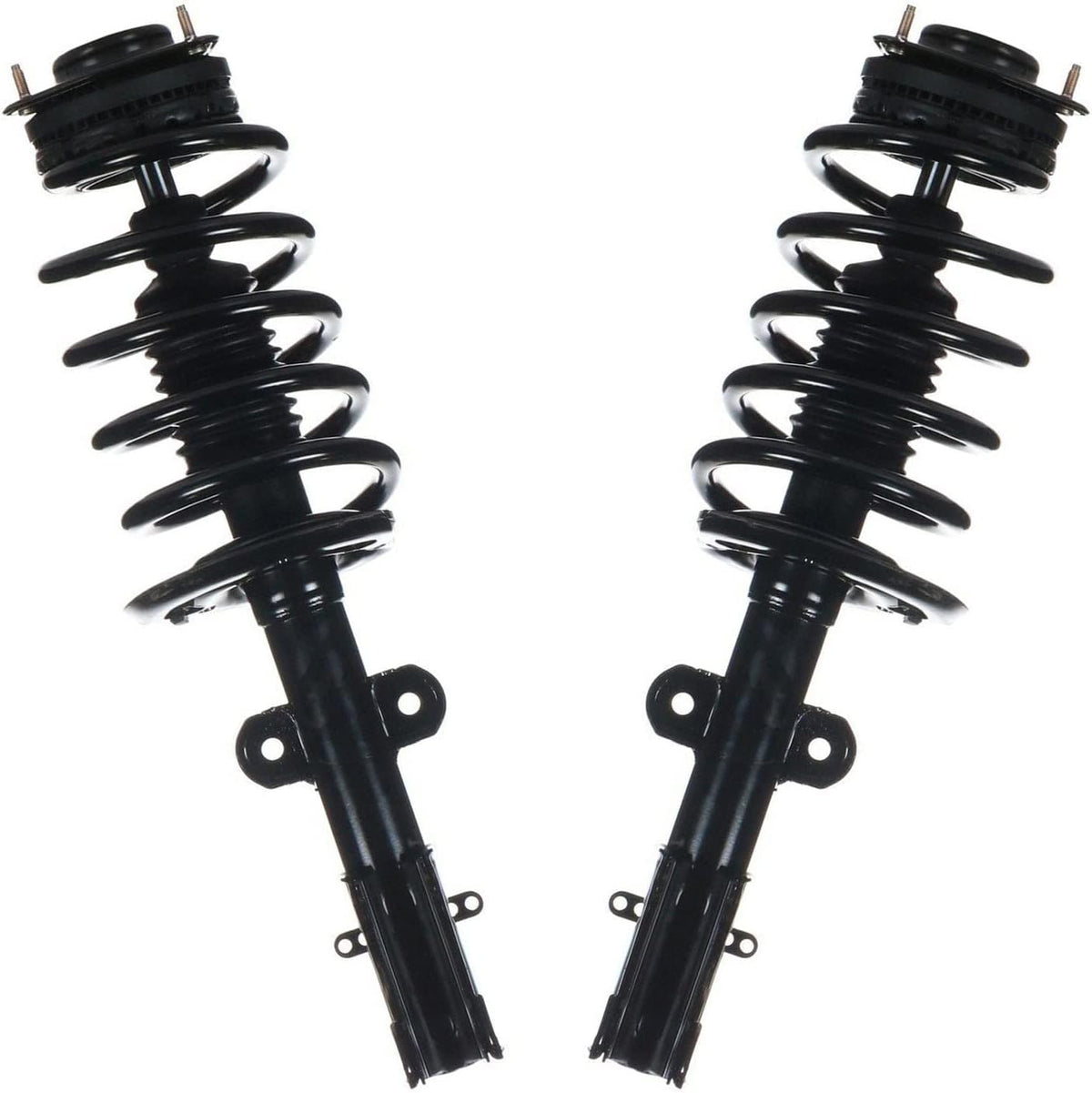 Front Struts with Coil Spring and Sway Bar End Links Kit U360811