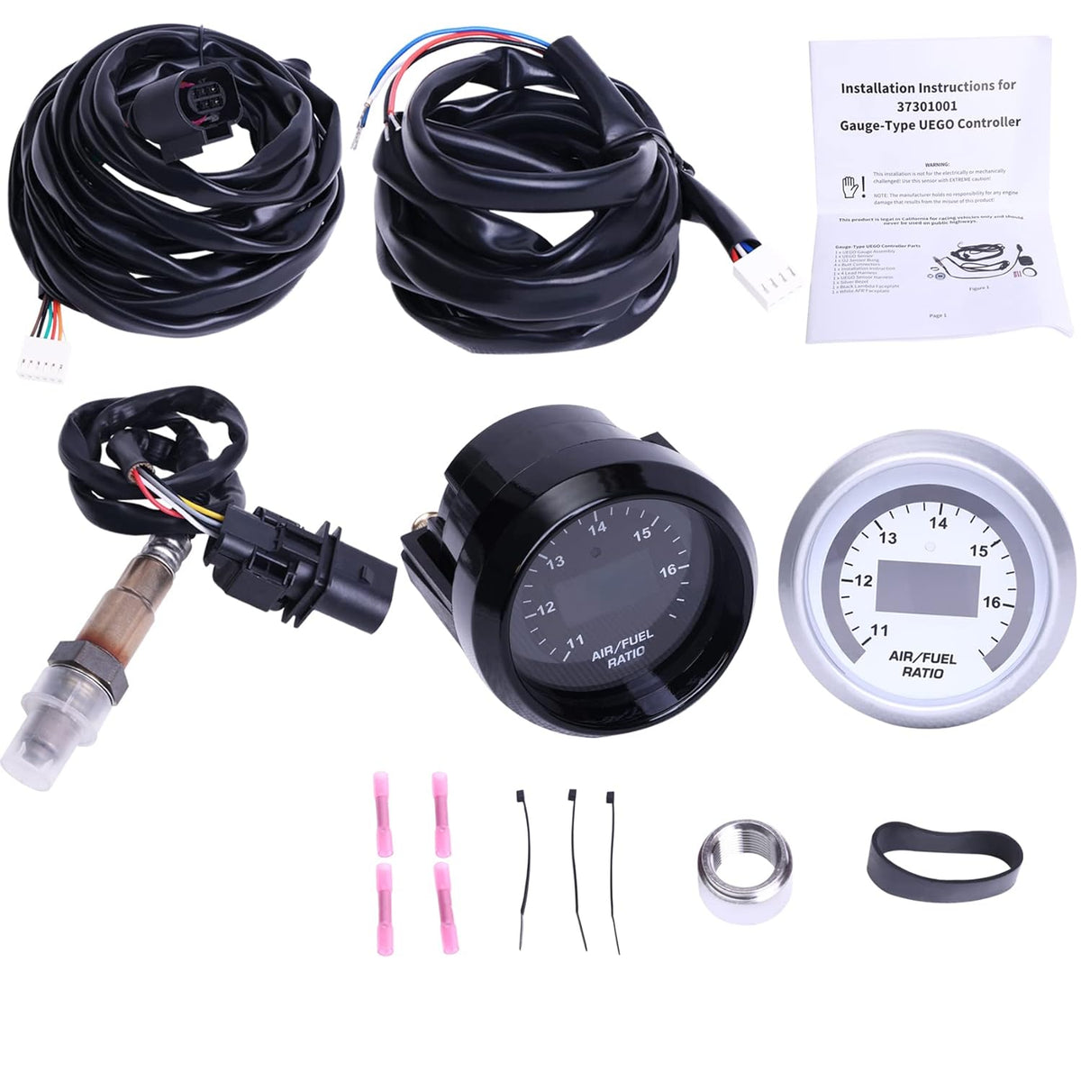 52mm Digital Air/Fuel Ratio Gauge with 4.9 LSU Sensor Q544