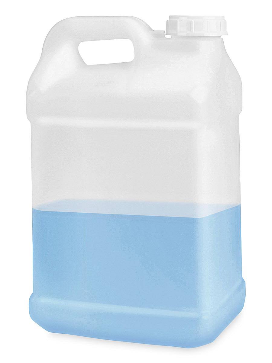 2 1/2 Gallon Natural Clear Jugs Case of 12 Q874648