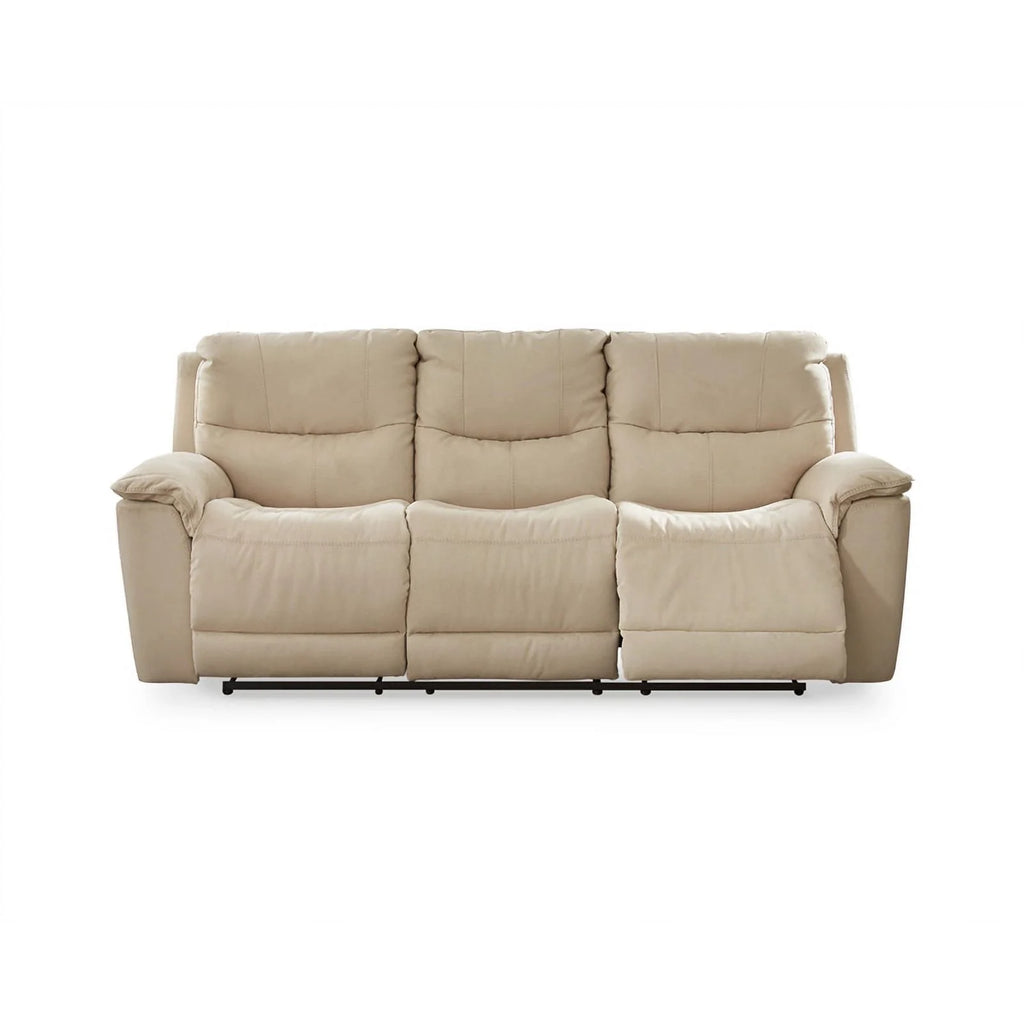 Faux Leather Power Reclining Sofa B393