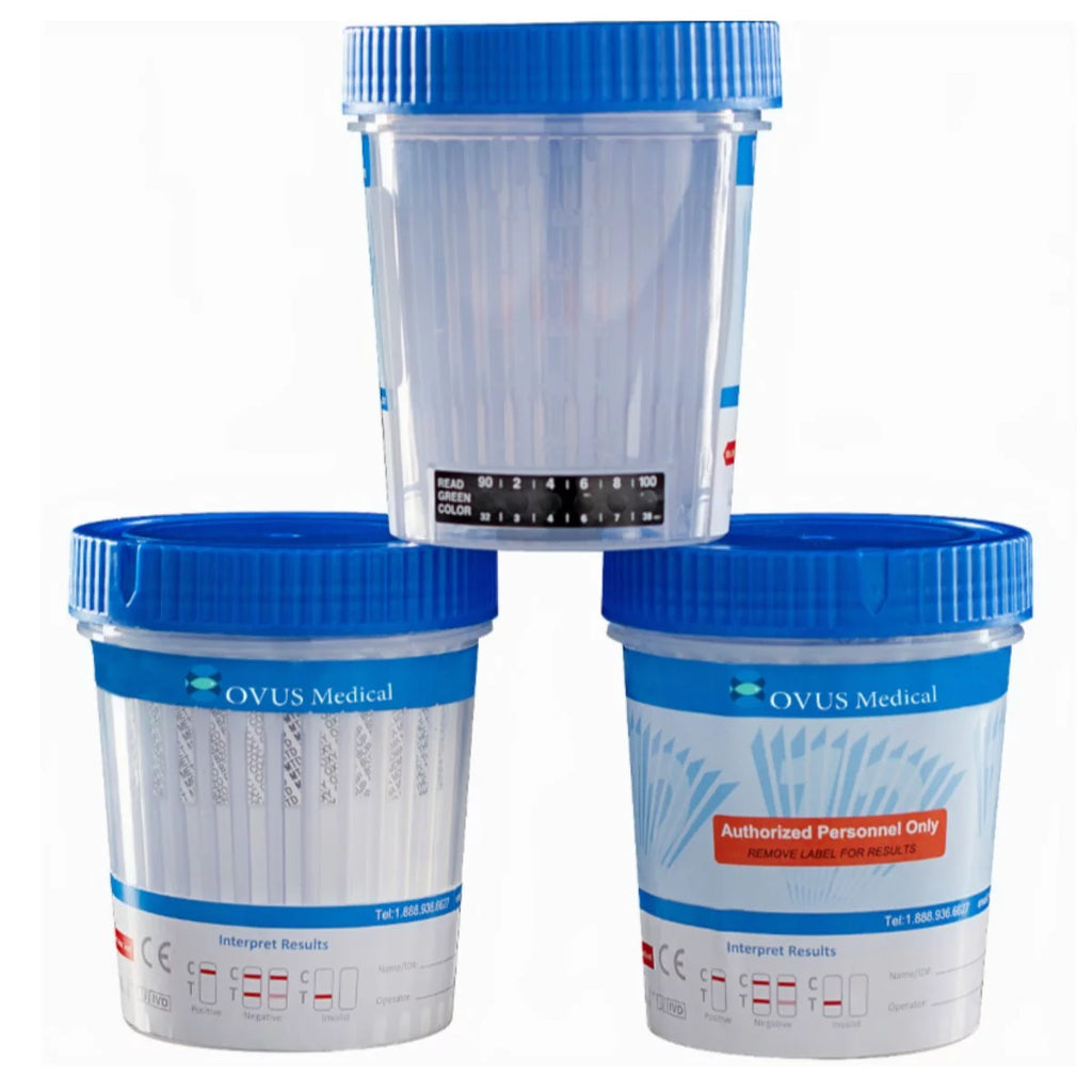 8 Panel Urine Drug Test Cups (100 Cups) A4036