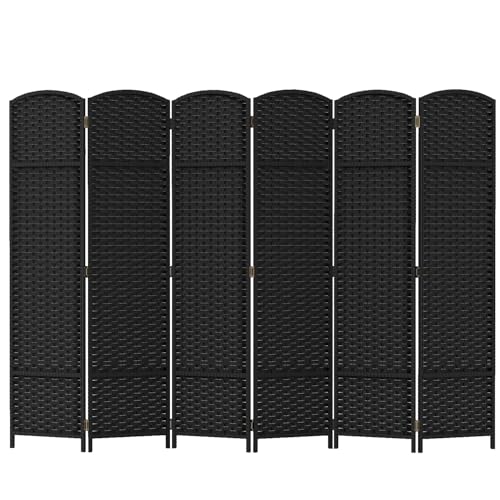 Brown 4 Panel Room Divider S6609