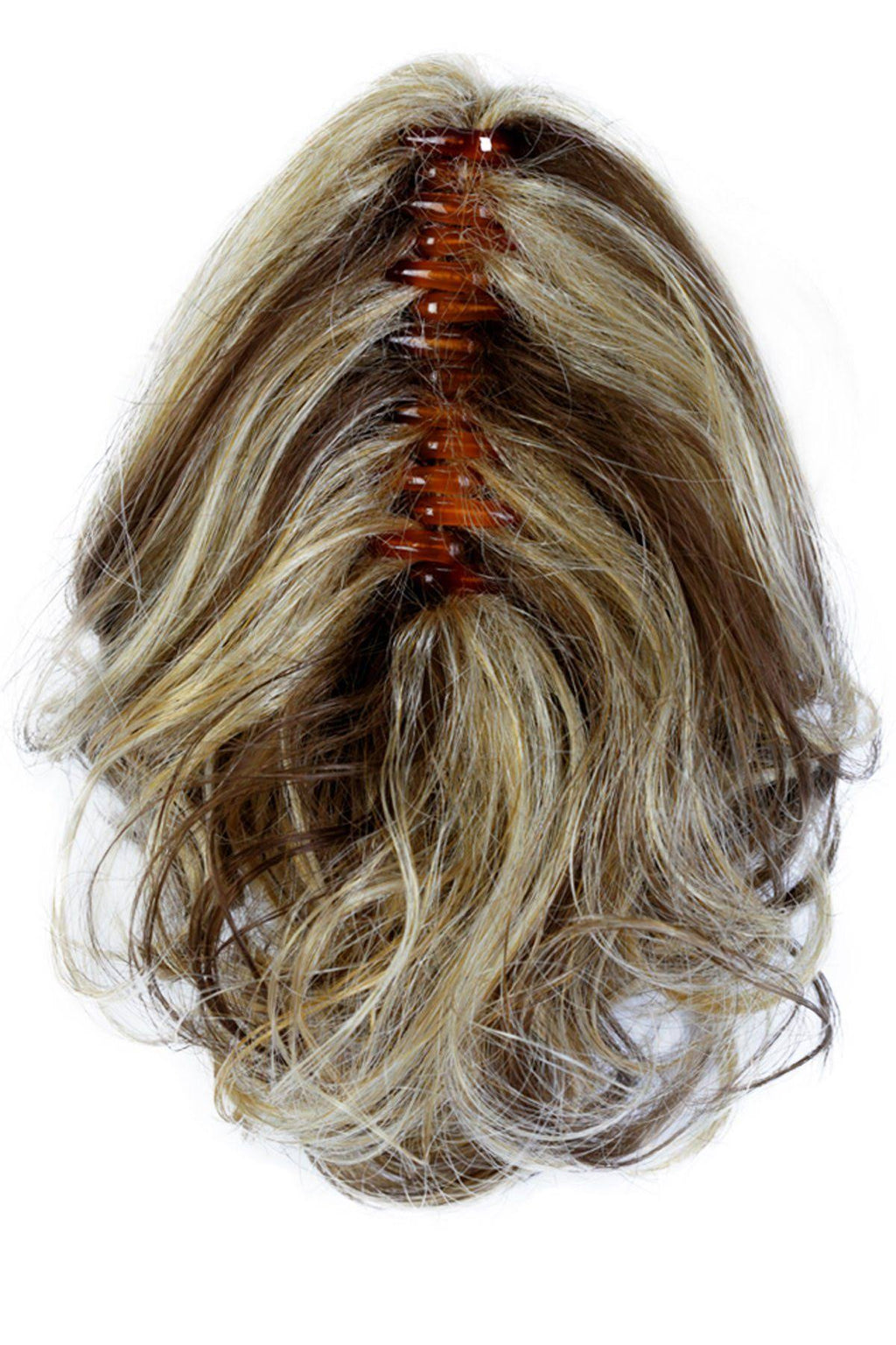 Blonde 9 inch Ponytail Spring Clip V396
