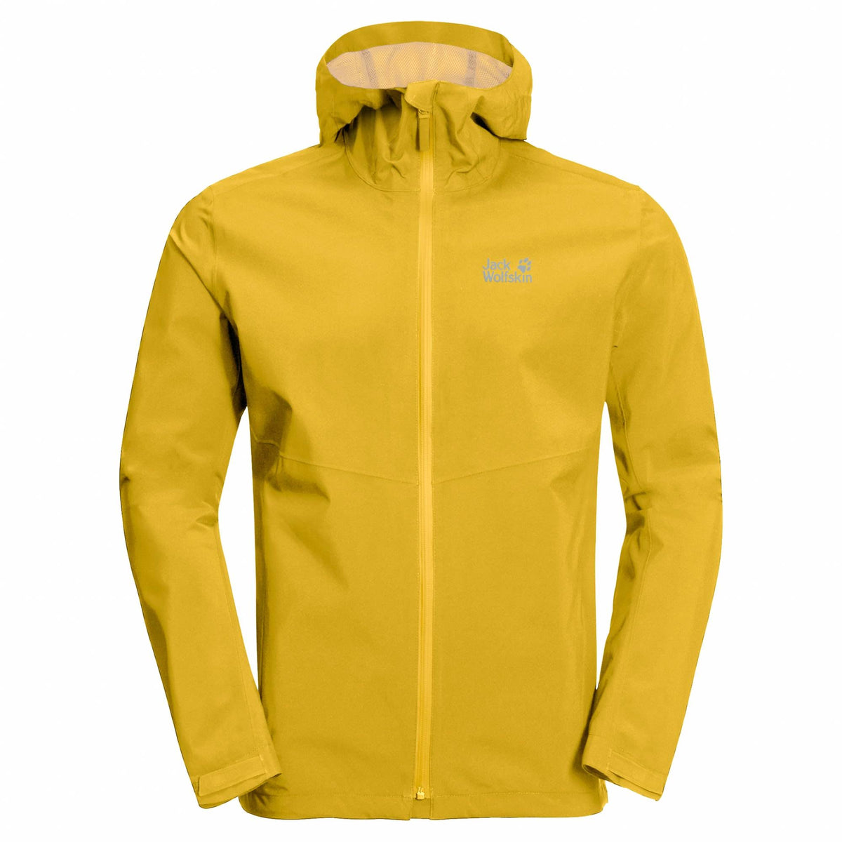 Yellow Waterproof Shell Men Casual Jacket W816