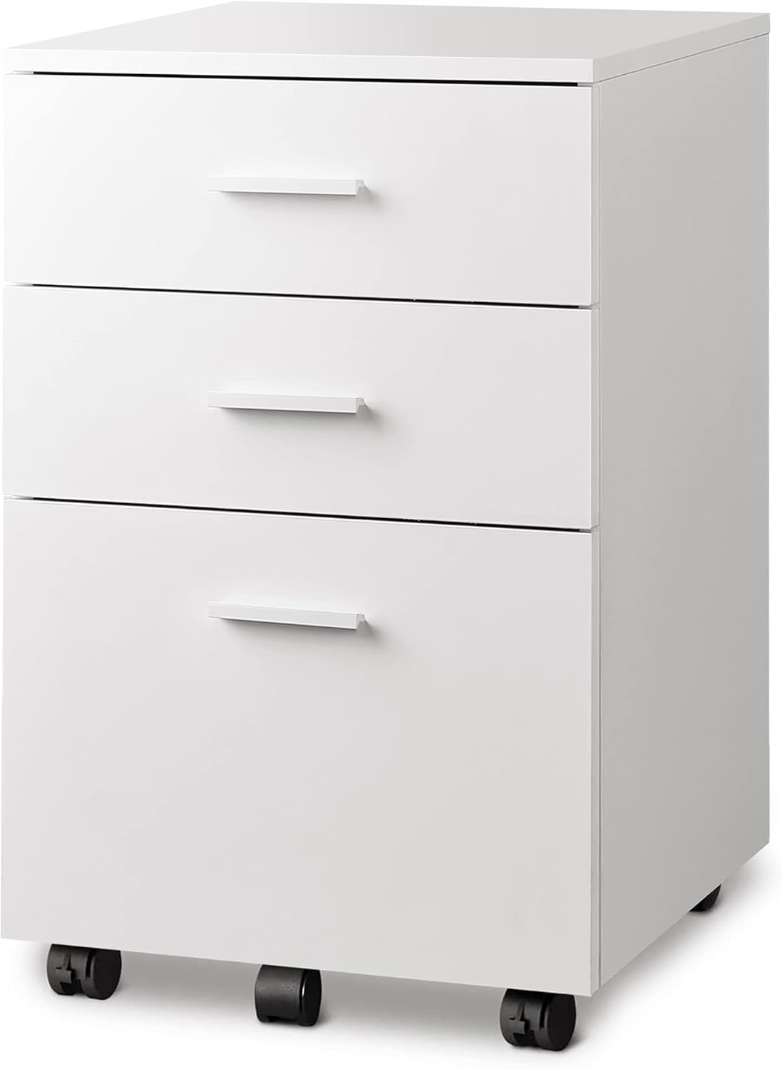 3 Drawer Wood Mobile File Cabinet B6606
