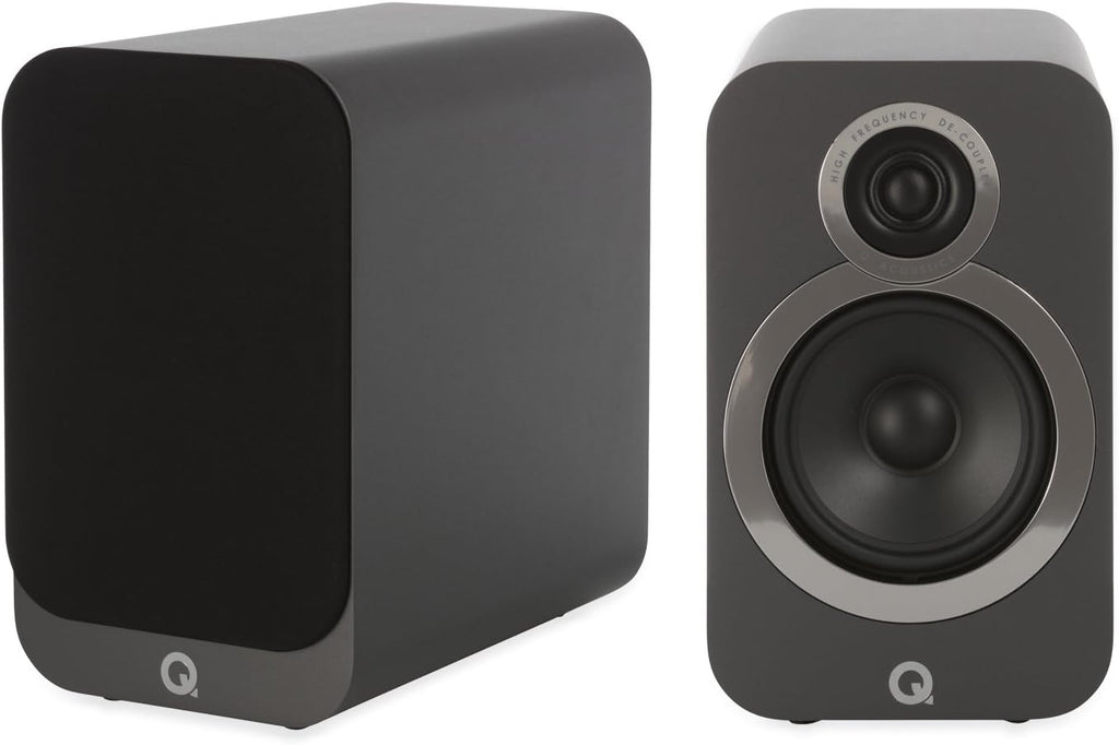 Carbon Black Bookshelf Speaker Pair X407233