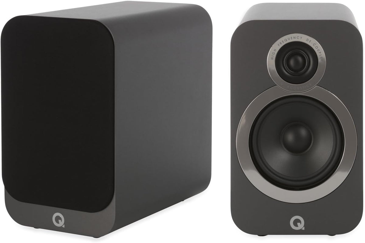 Carbon Black Bookshelf Speaker Pair X407233