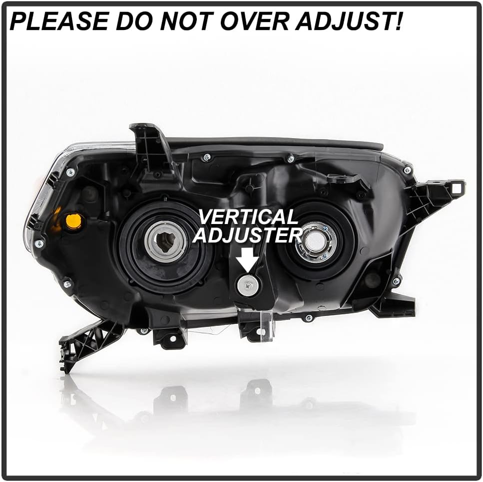 Chrome Housing Direct Replacement Headlights Pair Left+Right E97521