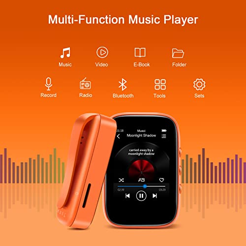 32GB Bluetooth Clip-on Mp3 Player Black N55011