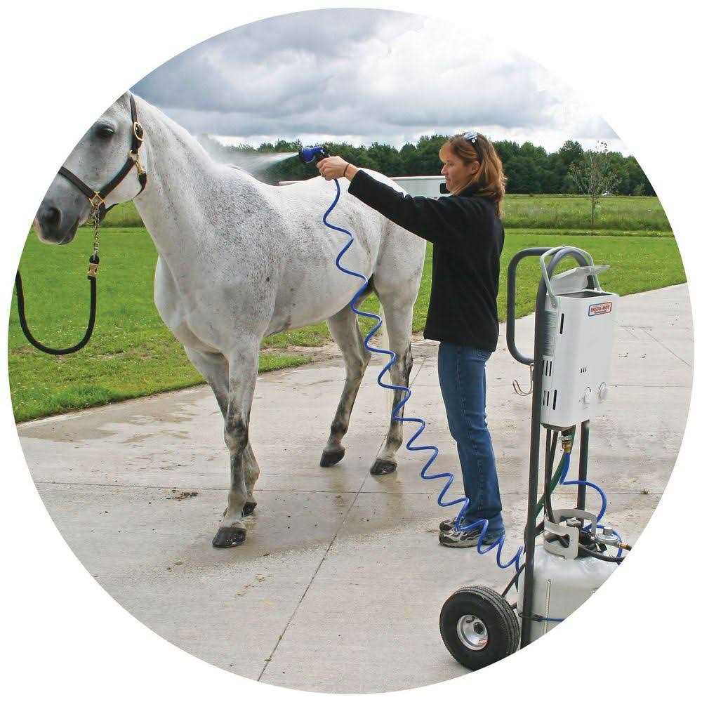 Portable Equine Washing System with Cart D902239