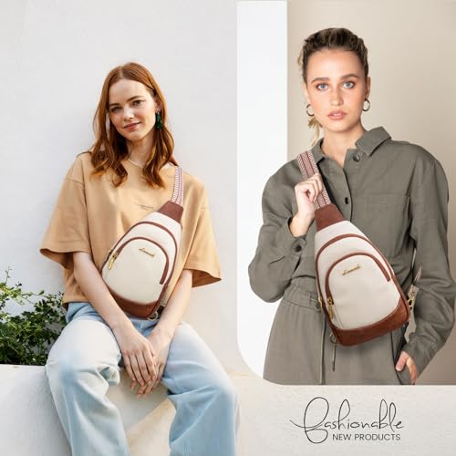 Leather Crossbody Sling Bag with Detachable Strap H618