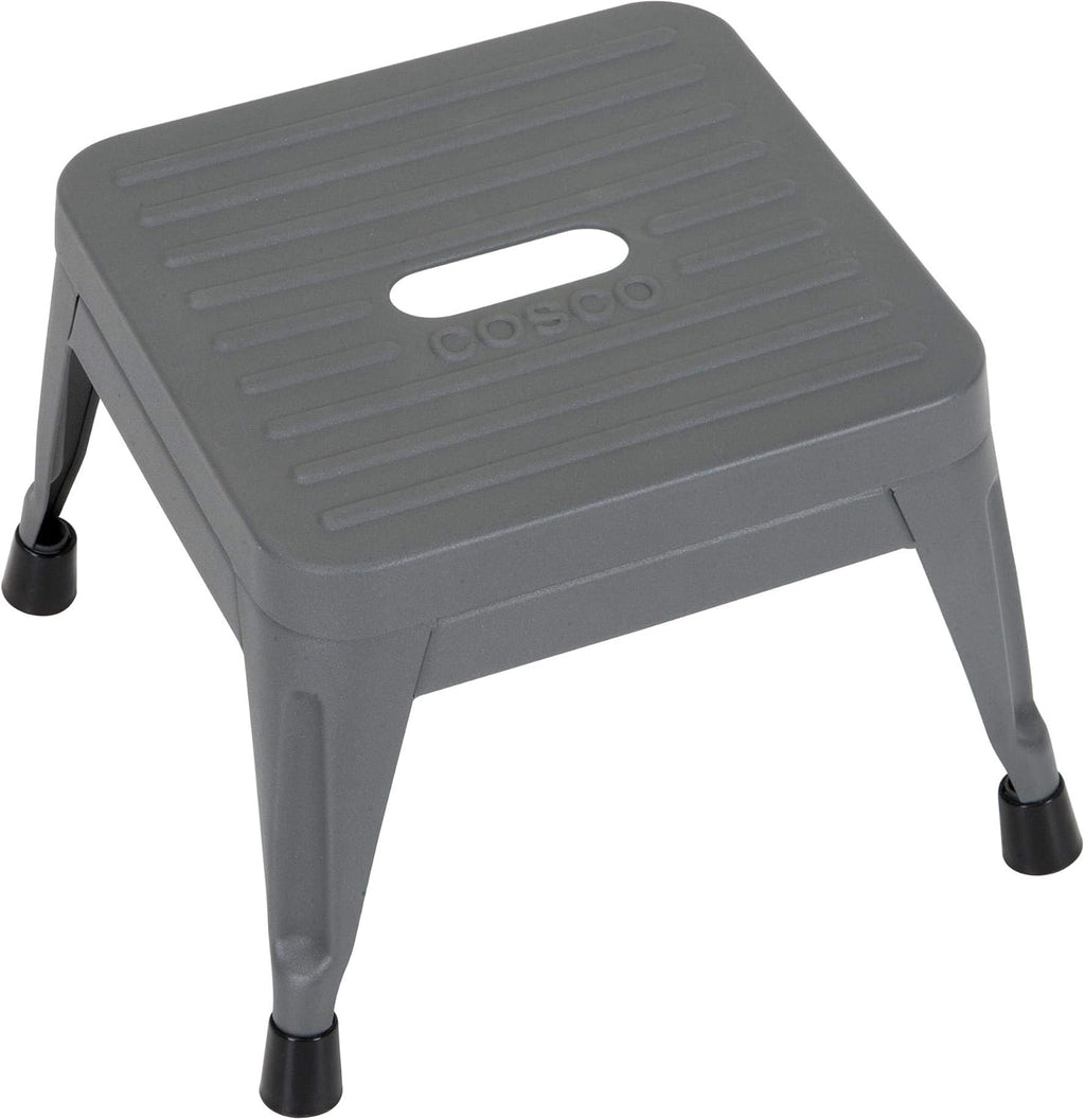 2 Pack Gray Steel Step Stool U6337