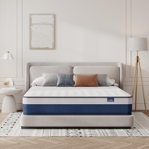 Twin 12 Inch Innerspring Hybrid Mattress with Memory Foam and Pocket Spring R46046