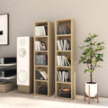2 Pcs Sonoma Oak CD Cabinets T732