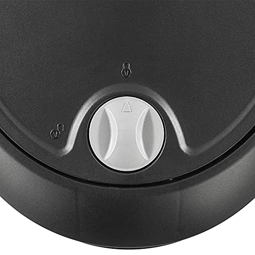 Black 2-Pack Locking StepOn Wastebasket with Lid S69513