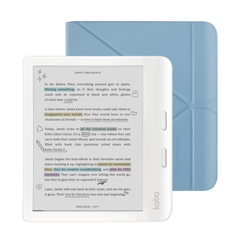 White eReader with Case Bundle W854086