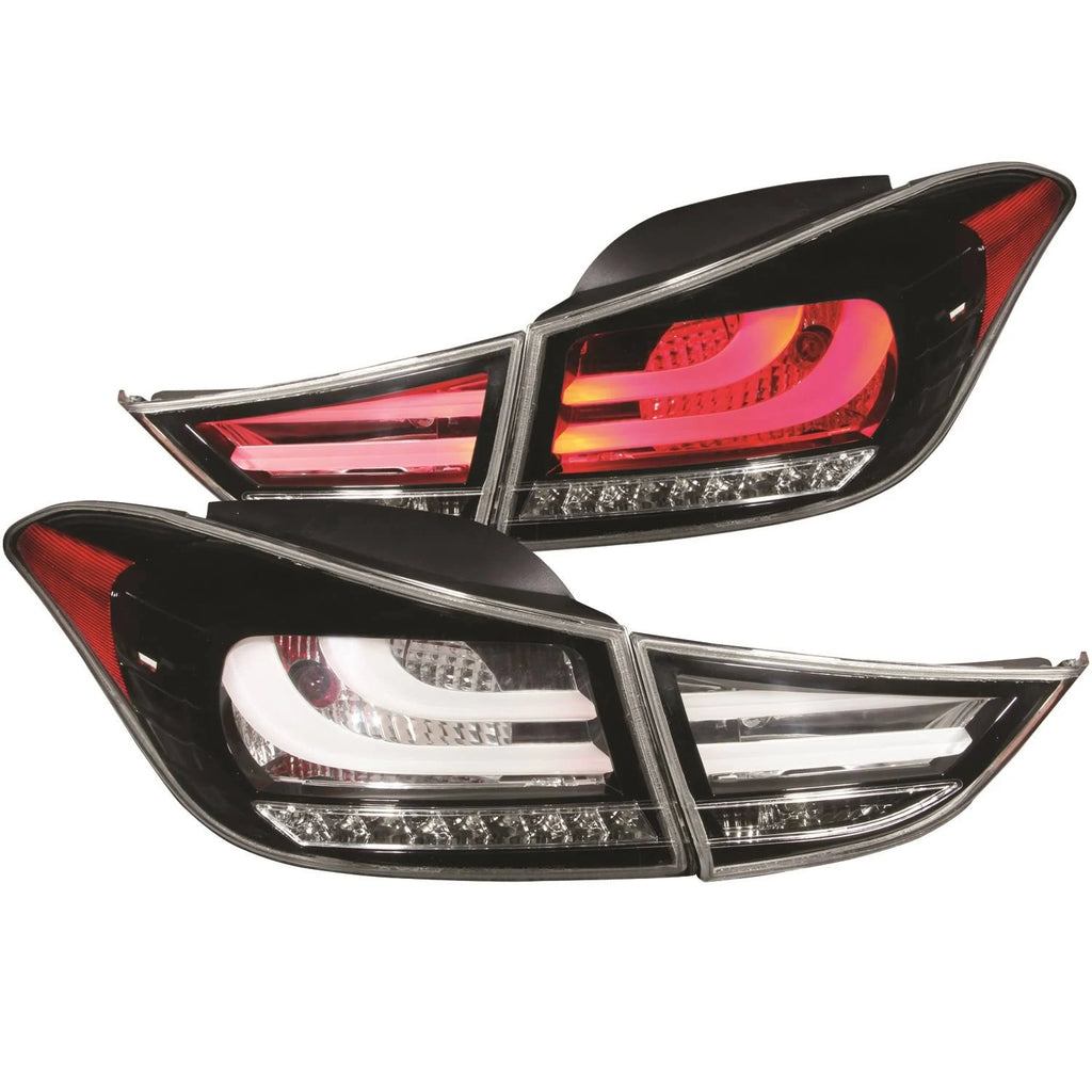 LED Tail Lights Black R912