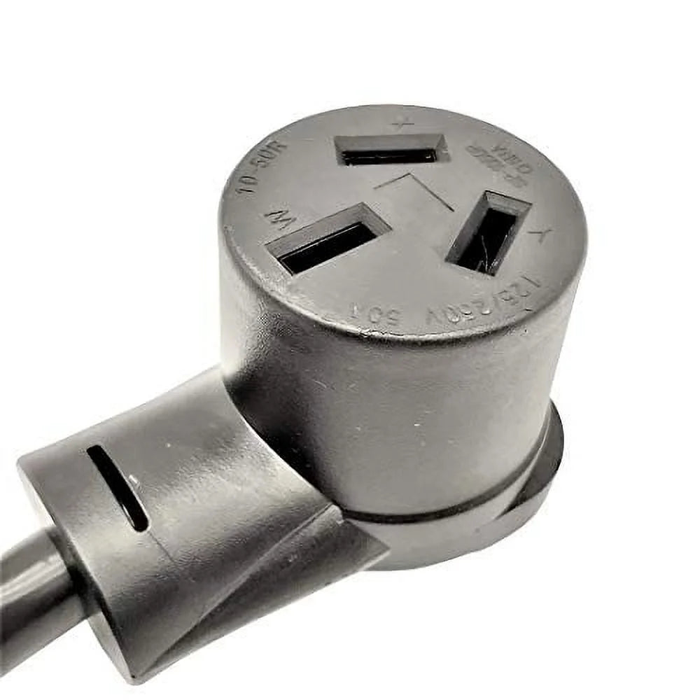 4 Prong Dryer Plug to Electric Stove Receptacle Adapter Cord 30A 250V 1FT P3709