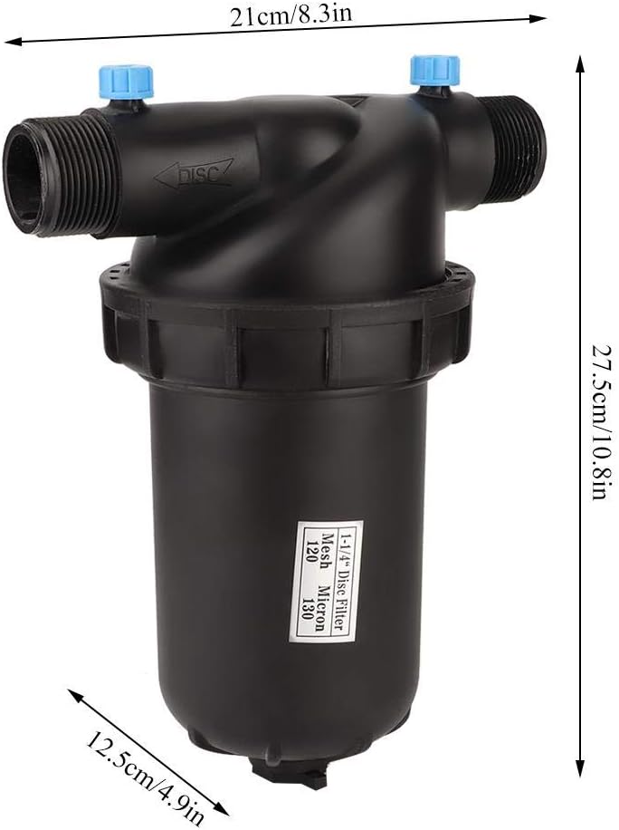 120 Mesh Disc Filter for Irrigation, Pack of 2 B51678