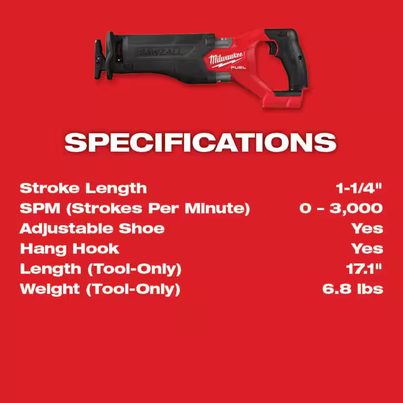 18-V Lithium-Ion Brushless Cordless Reciprocating Saw Kit B218