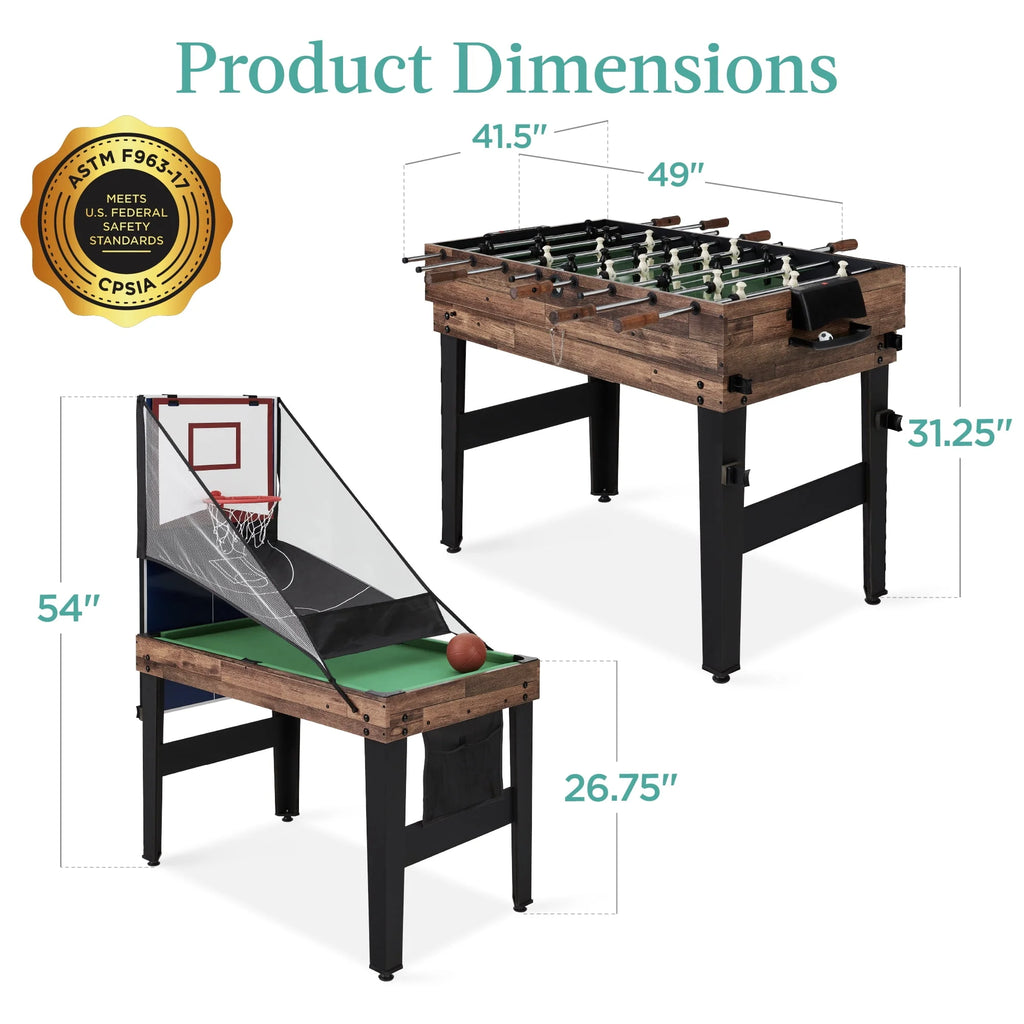 13-in-1 Combo Game Table Set C7208